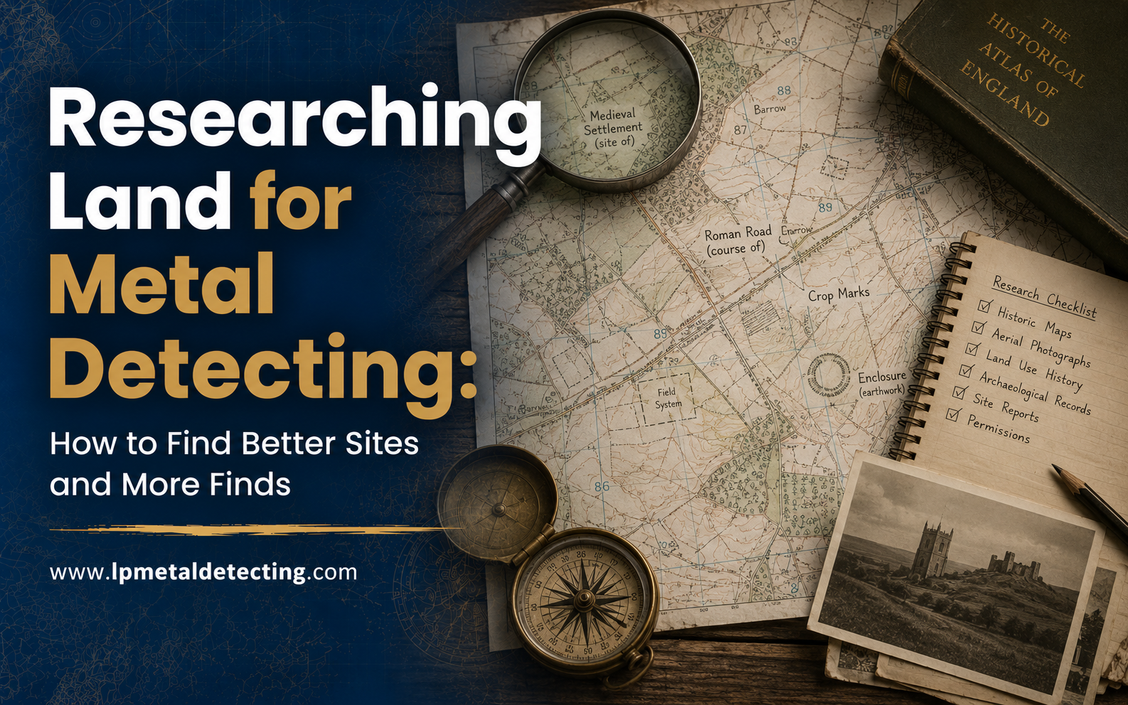 Researching Land for Metal Detecting: How to Find Better Sites and Mor