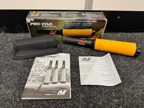 Pre Loved Minelab ProFind 15