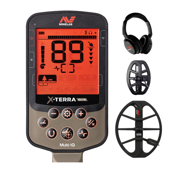 Minelab X-Terra Elite Expedition Pack + Free 15" Coil