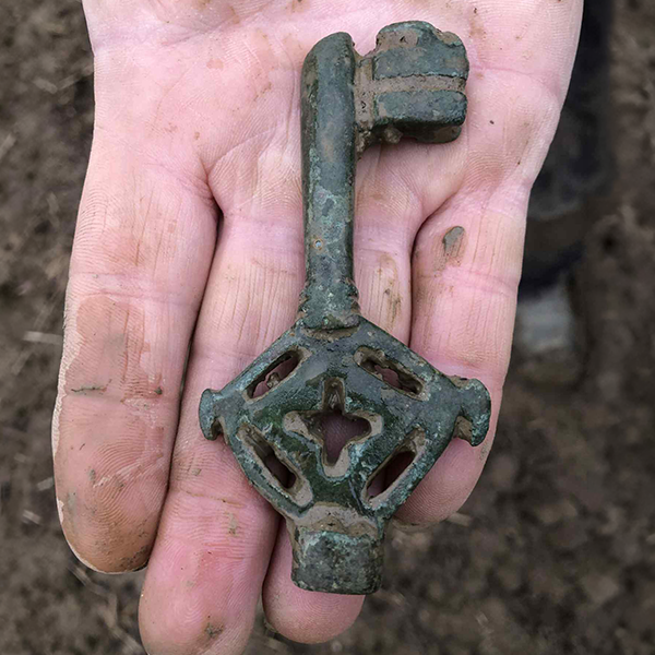  Medieval 14th Century Key found with Minelab Manticore