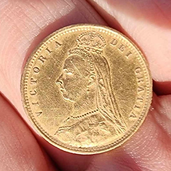 Victoria Gold half-Sovereign