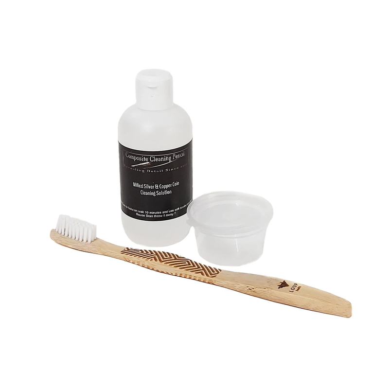 Composite Cleaning Pencil - Milled Silver & Copper Coin Cleaning Solution