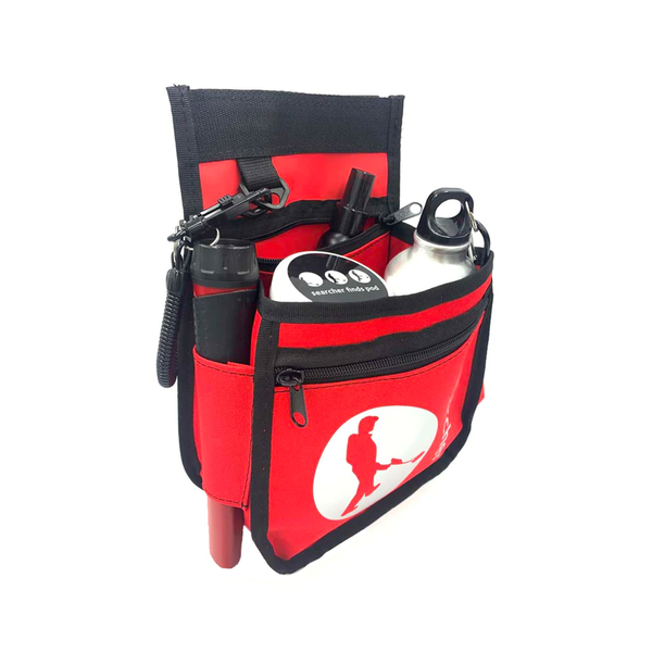 Searcher PRO Finds and Tool Bag - Red