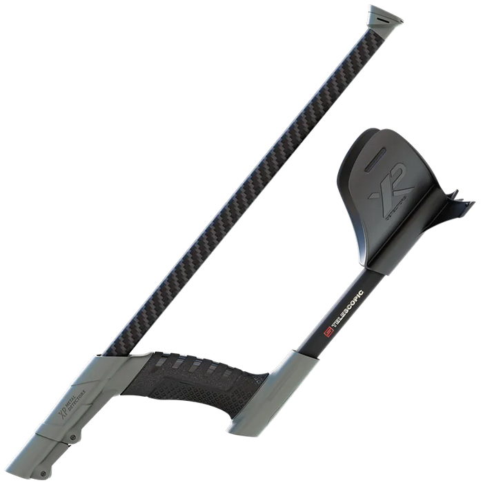 XP DEUS II Telescopic Stem with Carbon Middle Stem