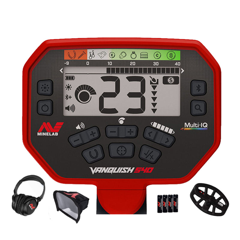 Minelab Vanquish 540 PRO + Free Pro-Find 35 & Vanquish Carry bag