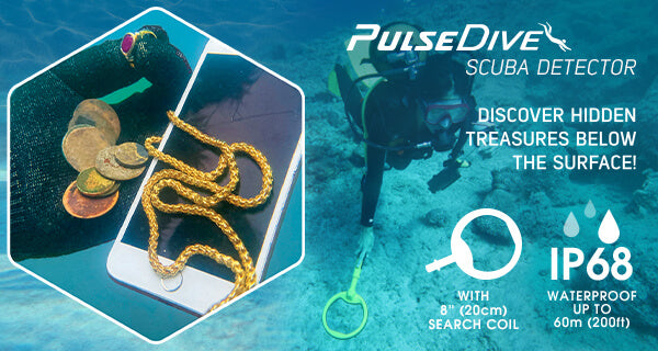 PulseDive Scuba Detector With 8" Coil